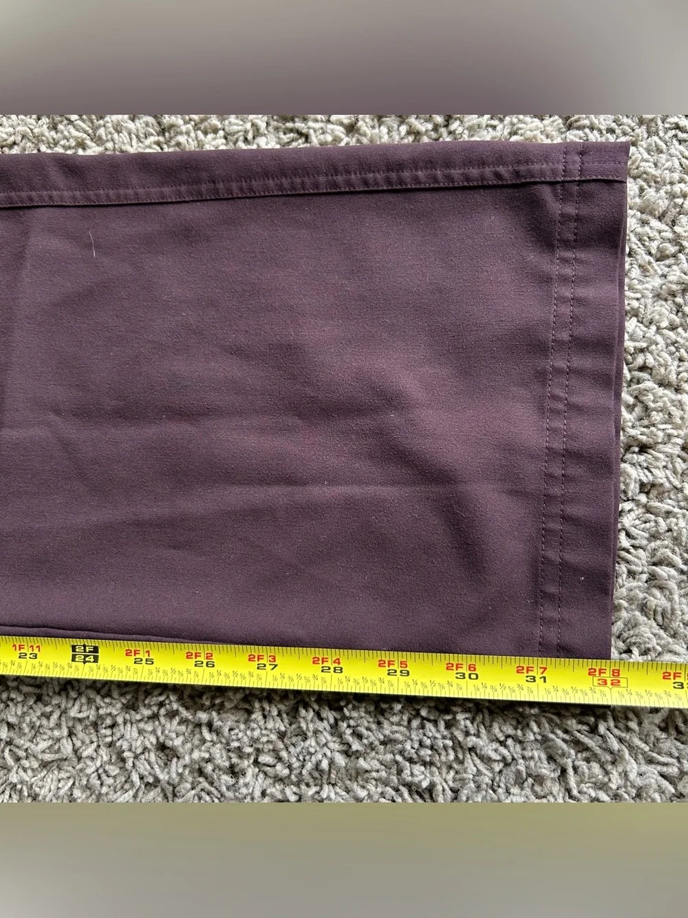 FIGS Cairo Scrub Pants Mens XL(36x32) Burgundy Cargo Technical Nurse Medical